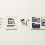 Neutral complaint review workflow showing date, issue type, verification, evidence and outcome